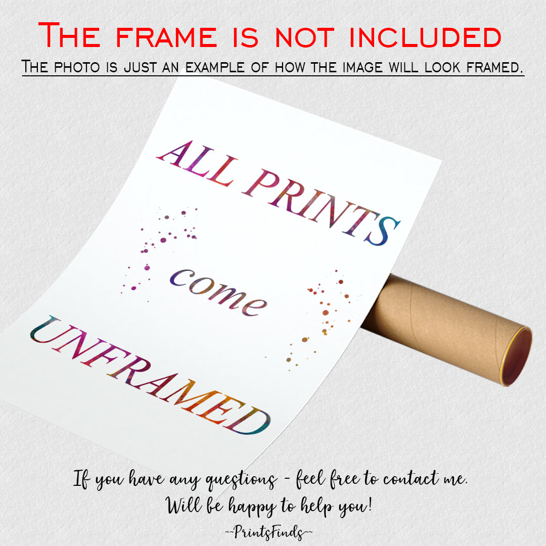 Alzheimers Brain Watercolor Art Print - Neurology Decor