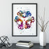 Insulin Structure Watercolor Print Еndocrinology Poster