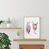 Lymph nodes Watercolor Print Endocrinology Art Poster