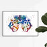 Optometry Tool Phoropter Watercolor Art Print